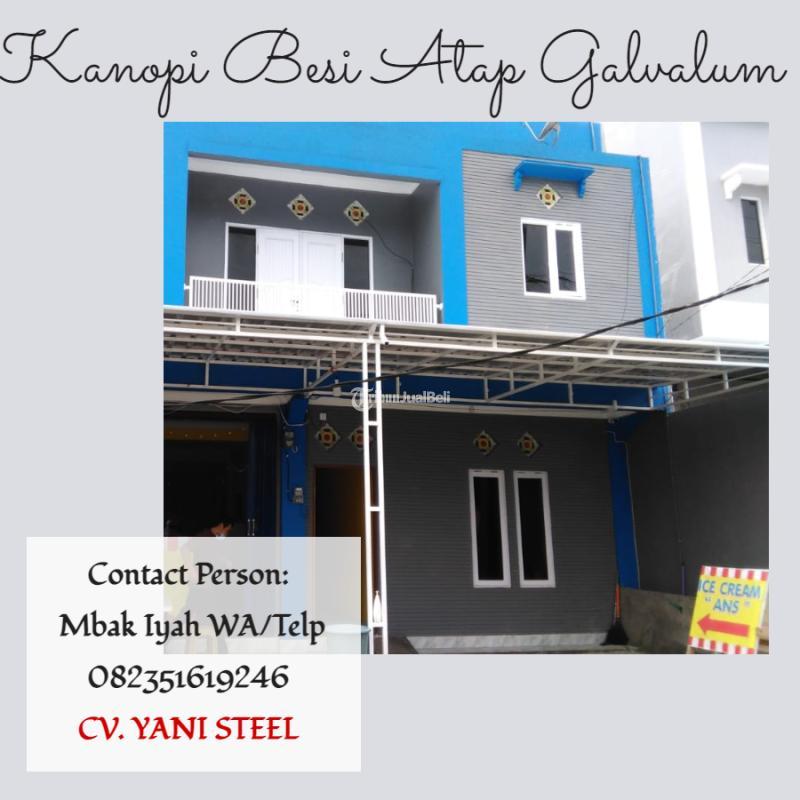 Pengerjaan Kanopi Besi Minimalis Murah - Barito Kuala