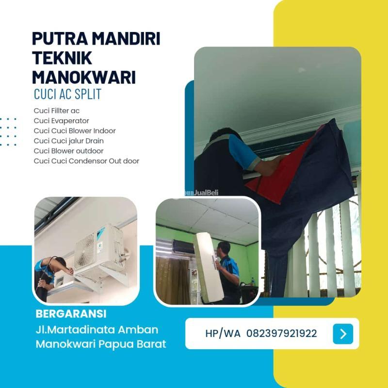 Service AC Amban Layanan Cuci AC Profesional - Manokwari