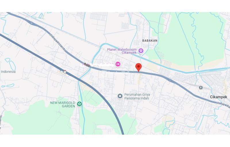 Jual Tanah Luas 1000 m2 SHM Strategis di Pinggir Jalan Raya Pantura Dawuan - Karawang