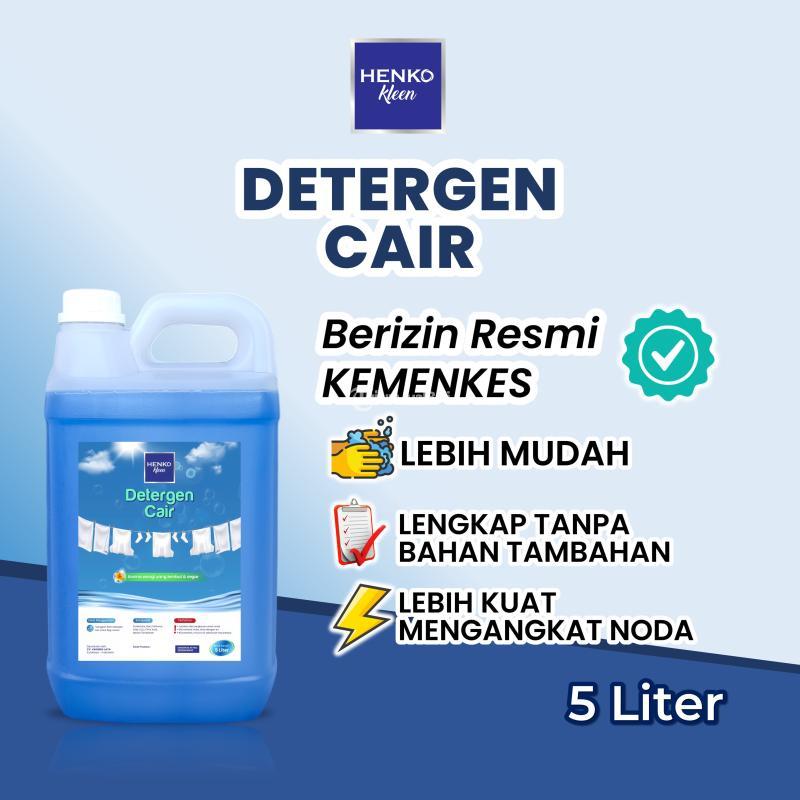  Detergen Sabun Cair Laundry 5000 Gram - Surabaya 