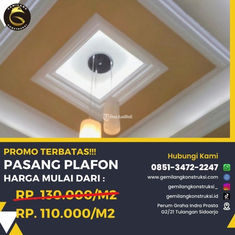 Jasa Plafon PVC Kamar Tidur - Sidoarjo