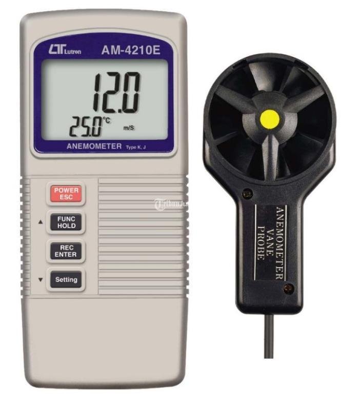 Anemometer Murah  Lutron AM 4201E Temperature Type J-K - Jakarta Selatan
