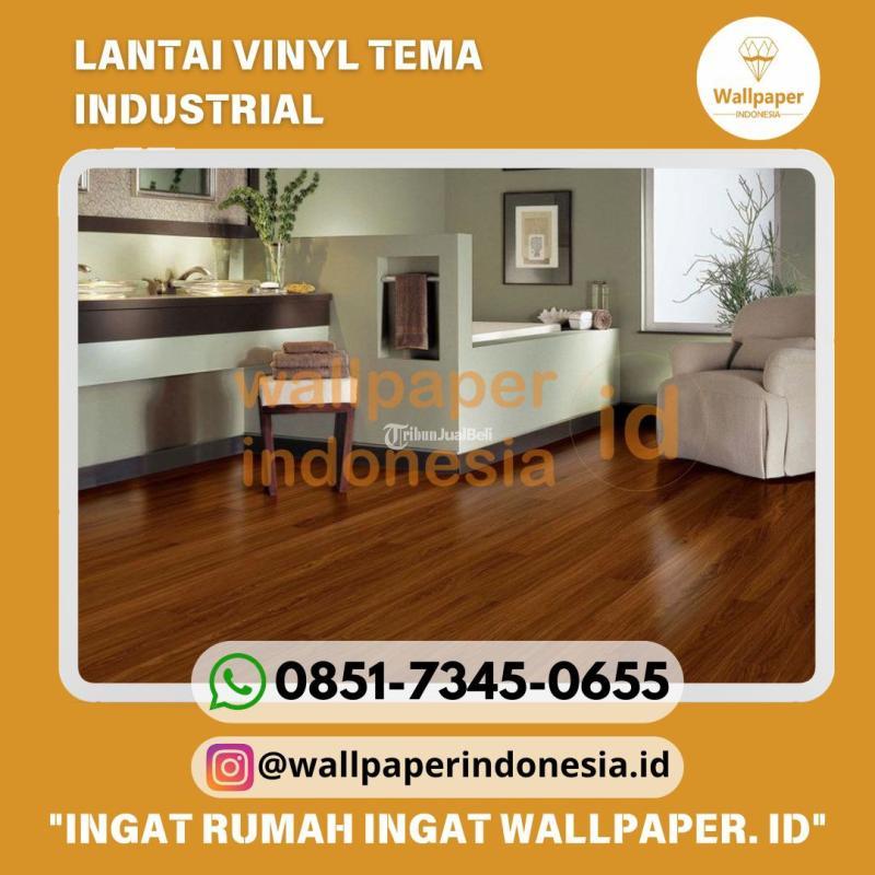Lantai Vinyl Tema Industrial - Malang
