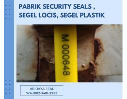 Pabrik Segel Plastik Security Seals Locis - Asahan