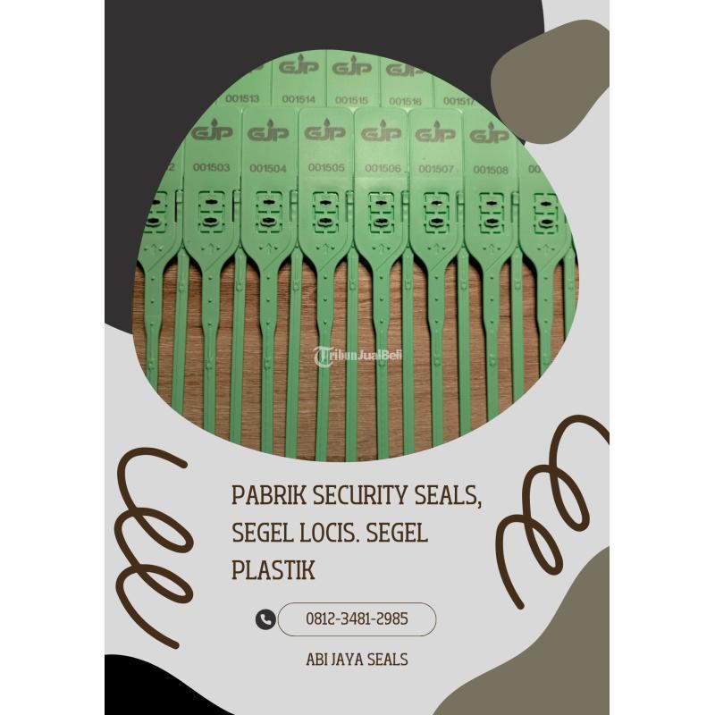 Toko Segel Plastik Security Seals Locis - Karo