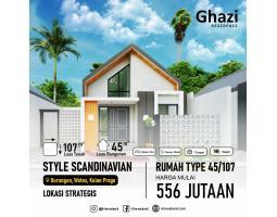 Perumahan Ghazi Residence Type 45, Luas Tanah mulai 107m2, Dekat dengan berbagai Fasilitas Umum di Wates - Kulonprogo