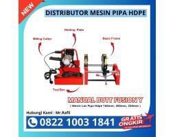 Mesin Alat Las Pipa Hdpe Manual Shd 160mm Y 2 Clamp Butt Fusion Welding Machine - Jakarta Timur