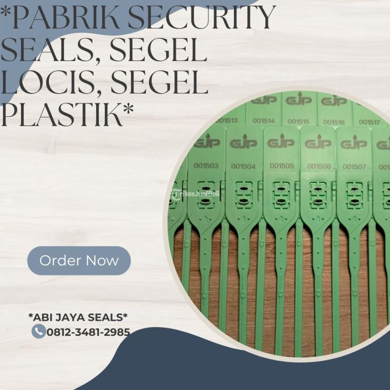 Segel Plastik Security Seals Locis - Karo
