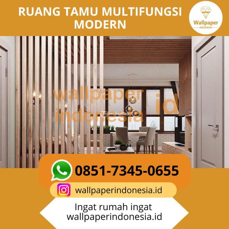 Ruang Tamu Multifungsi Modern Wallpaper - Malang Kota