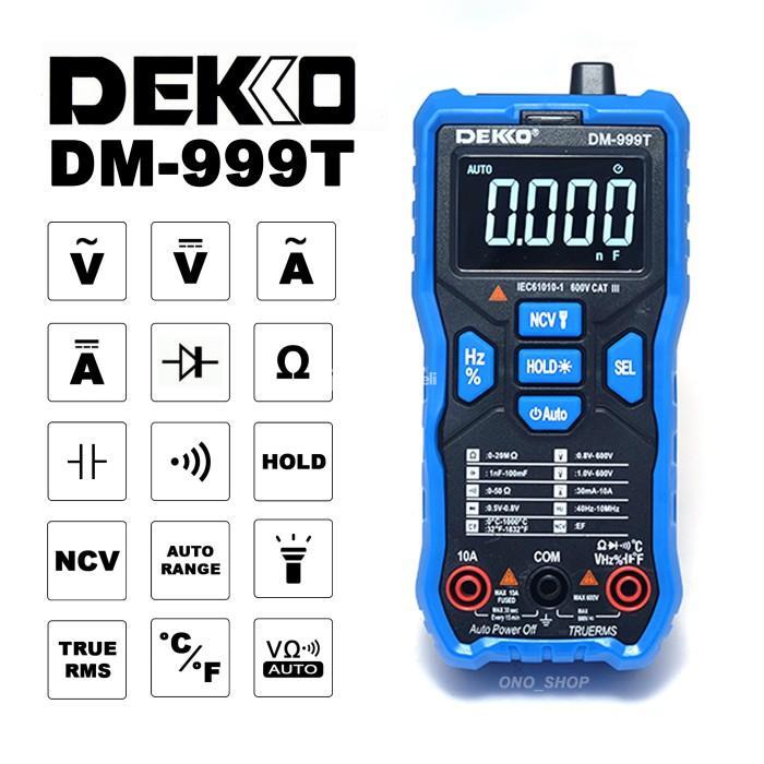 Digital Multimeter Dekko DM-999T Murah - Jakarta Selatan