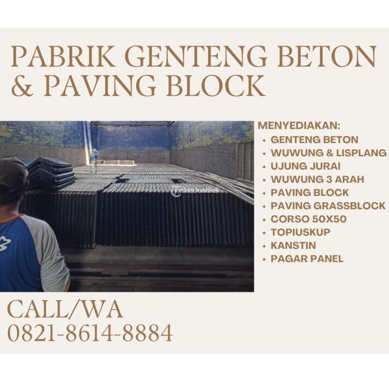 Genteng Beton Murah dan Berkualitas untuk Rumah Kirim Terbaik ke Mojokerto - Malang