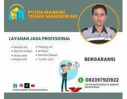Service Freezer Showcase Profesional - Manokwari