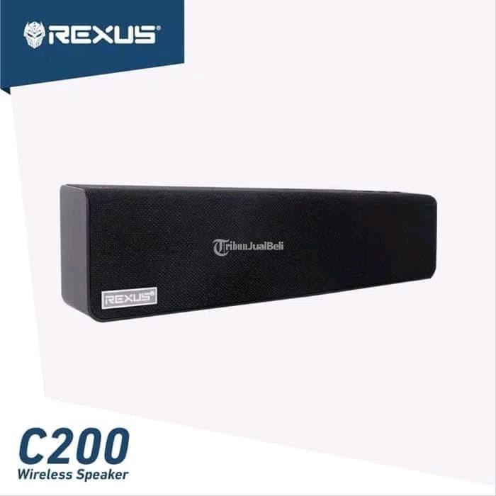 Rexus C200 Bluetooth Speaker Portable with Slot MicroSD - Semarang Kota