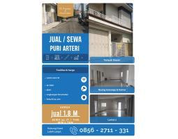 Jual Rumah Minimalis 2 Lantai Tipe 288 Baru di Puri Arteri Majapahit Pedurungan - Semarang Kota