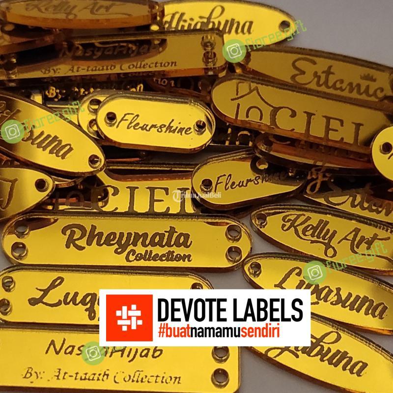 Cetak Label Pakaian Akrilik - Murung Raya