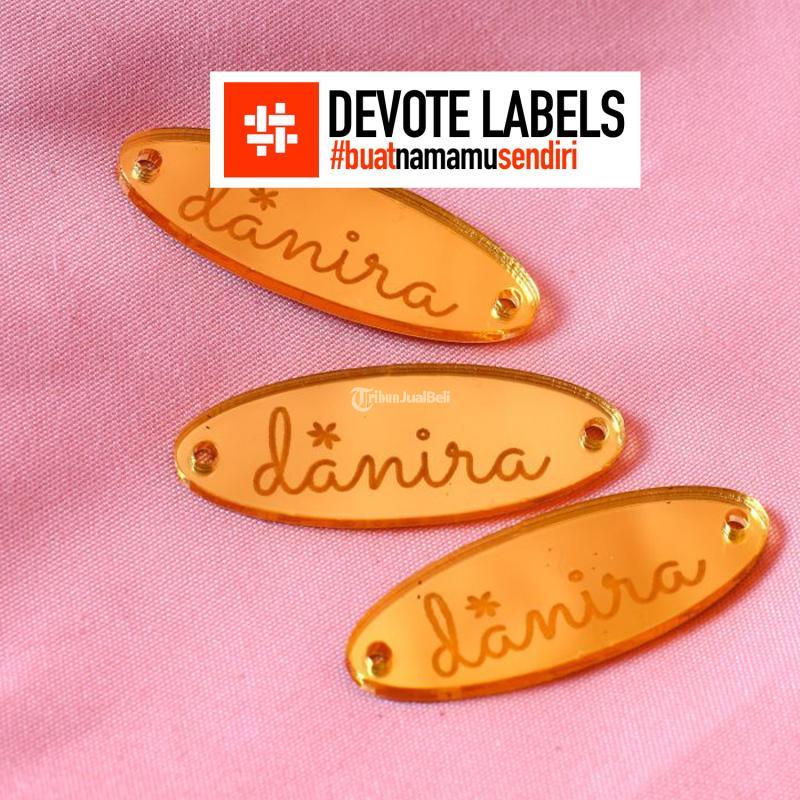 Cetak Label Pakaian Akrilik - Murung Raya