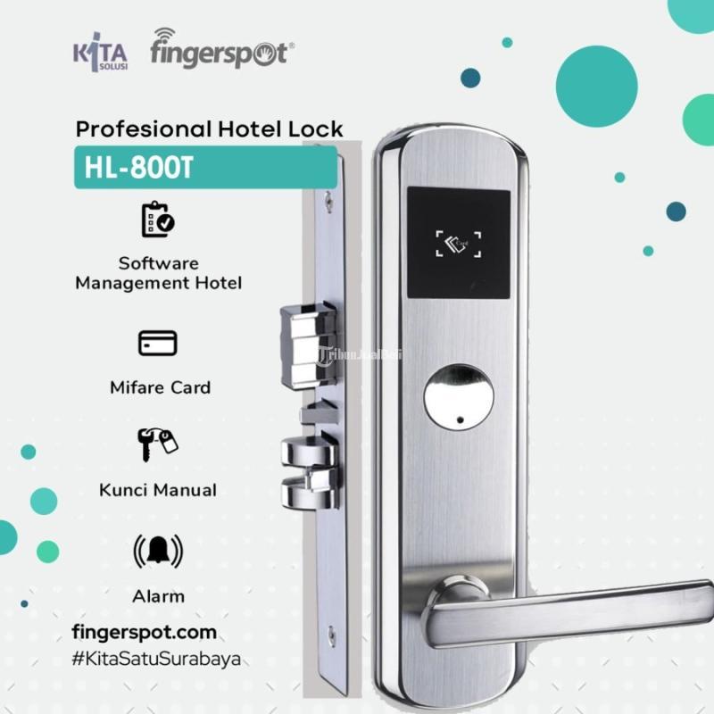 Fingerspot HL 800T Right Handle Untuk Pintu Hotel - Semarang
