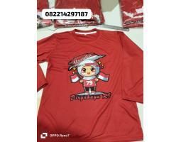 Produksi Kaos Custom Desain Nama dan Logo - Cianjur