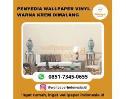 Penyedia Wallpaper Vinyl Warna Krem - Malang