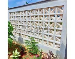 Distributor Loster Roster Beton 1 Sisi Motif Terbaru di Suruh Bayar COD - Semarang