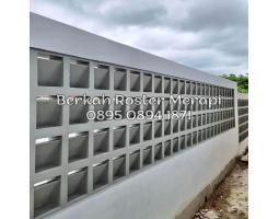 Ready Siap Kirim Roster Beton Motif Terbaru Untuk Pembatas di Ungaran - Semarang