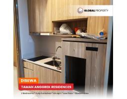 Di Sewakan Apartment Taman Anggrek Residences, Fully Furnished, 2 Bedroom, Low Floor, Garden View - Jakarta Barat