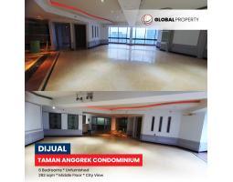 Dijual Apartemen Special Unit, Taman Anggrek Condominium 6 Kamar, Middle Floor, Unfurnished - Jakarta Barat