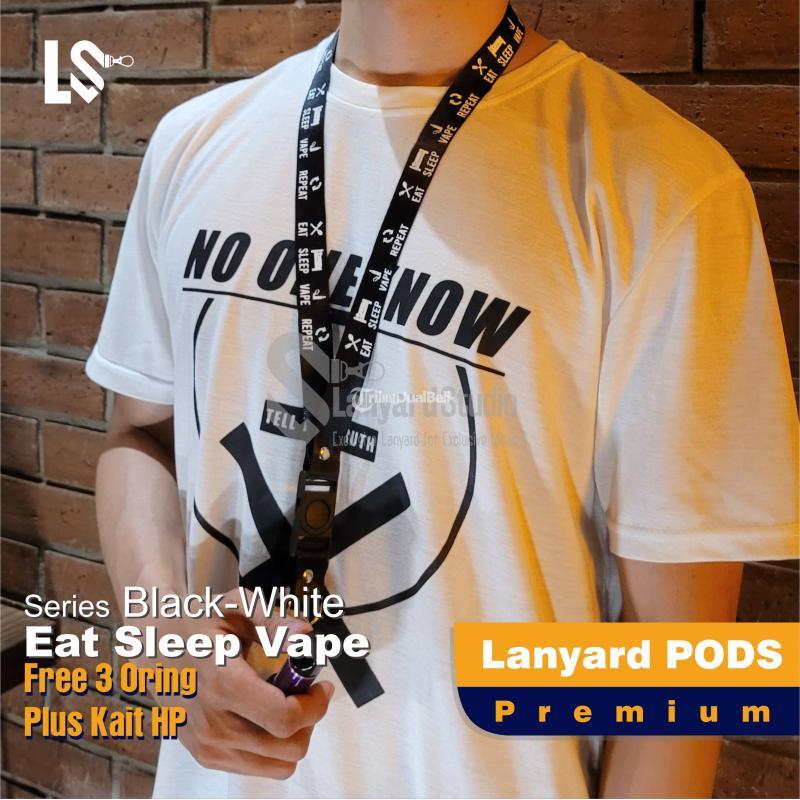 Pabrik Lanyard POD Custom Free Oring Termurah - Surabaya