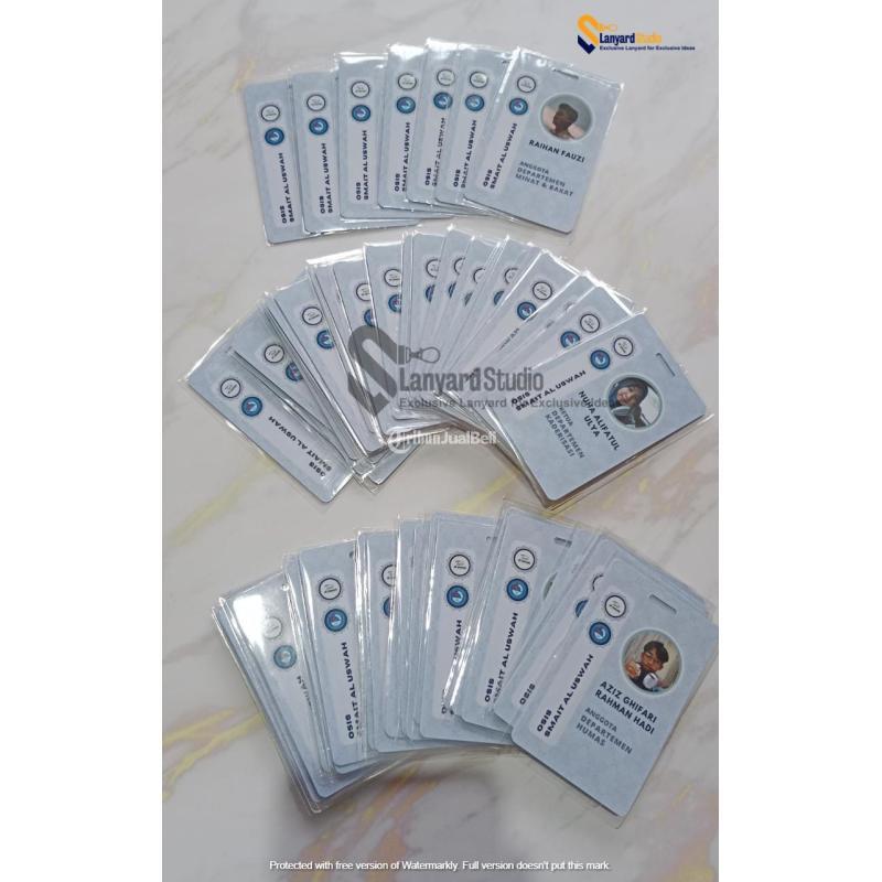 Promo Paket Hemat Cetak Lanyard dan ID Card Free Case Holder - Surabaya