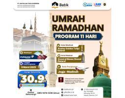 Umroh Awal Ramadhan 11 Hari Berangkat 9 Maret 2025 - Yogyakarta