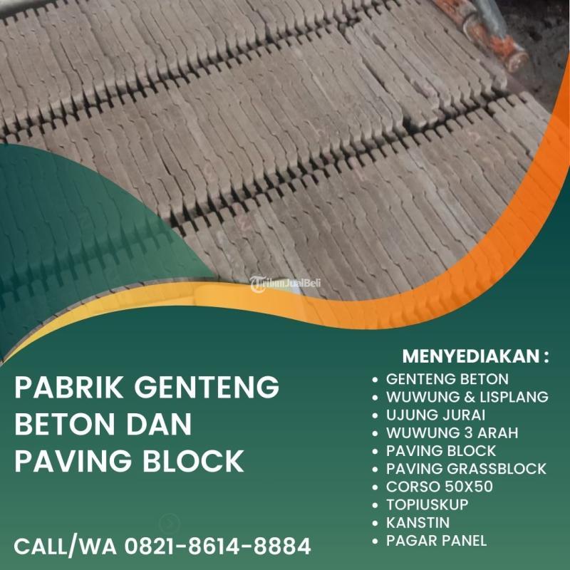 Genteng Beton Kuat Estetis dengan Harga Kompetitif - Malang 