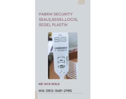 Segel Plastik Security Seals Locis - Simalungun 