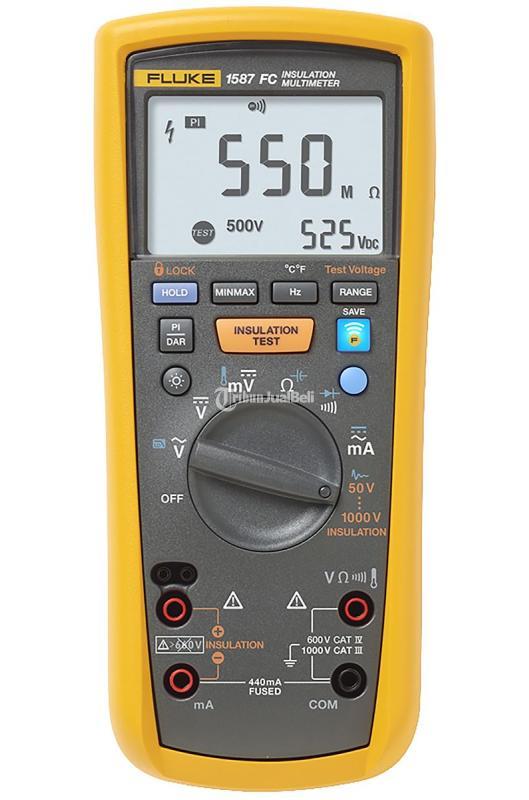Fluke 1587FC Insulation Tester dan Multimeter - Jakarta Selatan