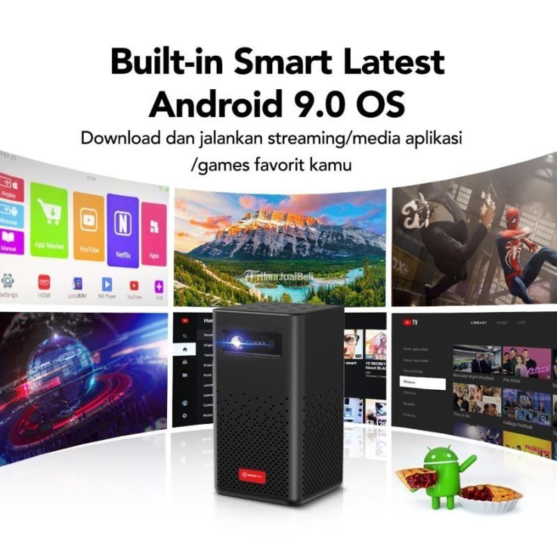 Micropack Smart Projector Portable Include Battery Speaker MPJ-01 - Semarang