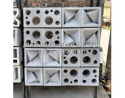 Ready Siap Kirim Roster Loster Beton Mix Kombinasi 20x20cm di Genuk - Semarang