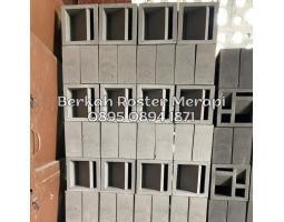 Produsen Loster Roster Beton Untuk Atas Pintu Ukuran 20x20cm - Semarang Kota