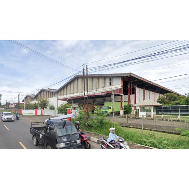 Dijual Gudang Ex Pabrik Luas 42.940 m2 Murah Jalan Raya Nasional Cibening - Purwakarta