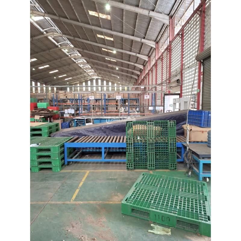 Dijual Gudang Ex Pabrik Luas 42.940 m2 Murah Jalan Raya Nasional Cibening - Purwakarta