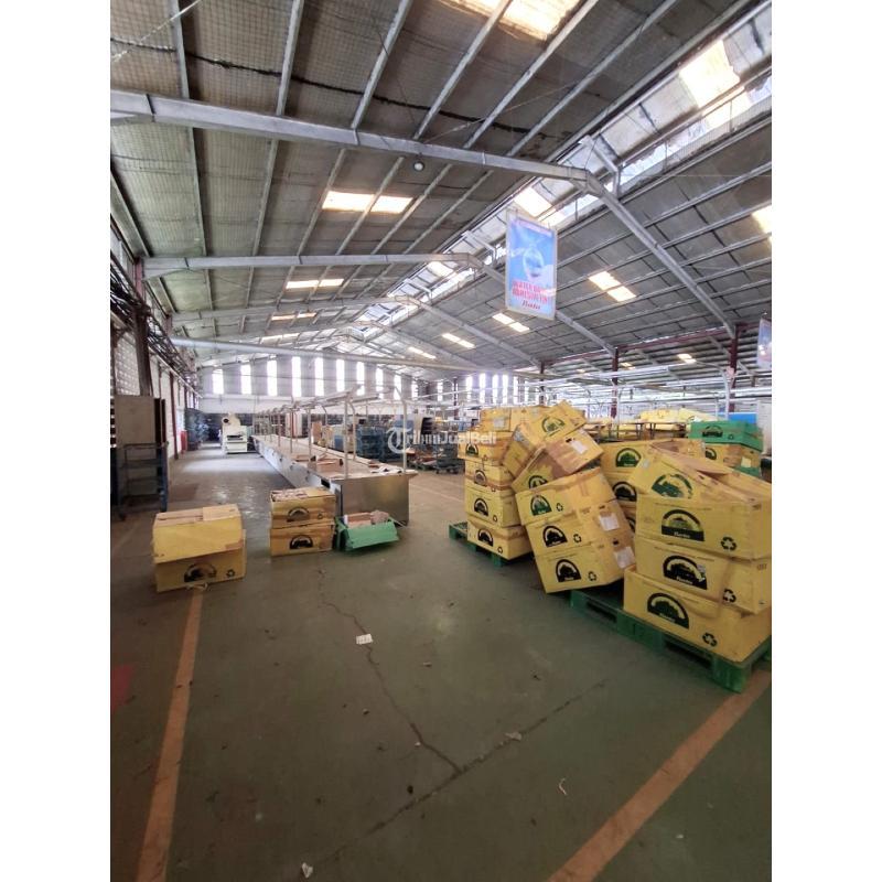 Dijual Gudang Ex Pabrik Luas 42.940 m2 Murah Jalan Raya Nasional Cibening - Purwakarta