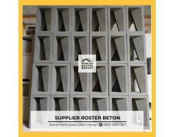 Supplier Roster Beton 2 Muka Motif Y Ukuran 15x25cm di Semarang Timur - Semarang Kota