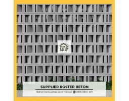 Supplier Roster Loster Beton Motif Terbaru Best Seller - Semarang Kota