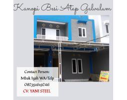 Kanopi Besi Minimalis Murah - Barito Kuala