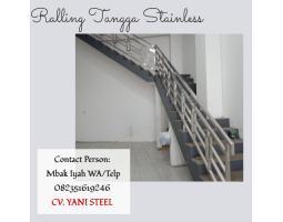 Pembuatan Railling Tangga Stainless Murah - Barito Kuala