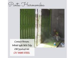 Pembuatan Pintu Besi Harmonika - Barito Kuala