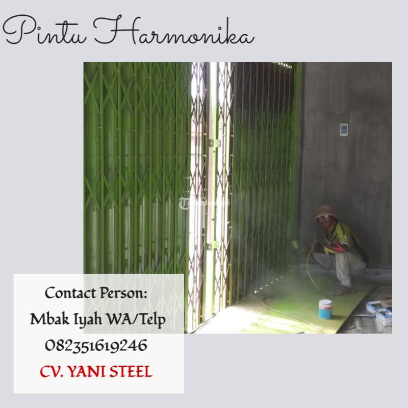 Pembuatan Pintu Besi Harmonika - Barito Kuala