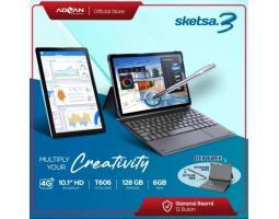 Advan Tab Sketsa 3 10.1 HD IPS 6GB 128GB Stylus Pen Keyboard Android - Semarang Kota