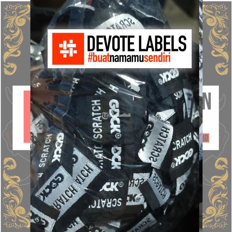 Cetak Label Baju Nylon Nanga Bulik Wovendamask - Lamandau