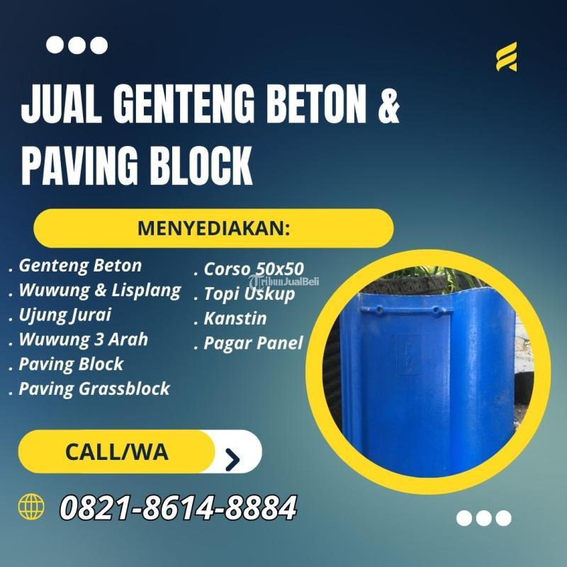 Genteng Beton Flat Murah - Malang