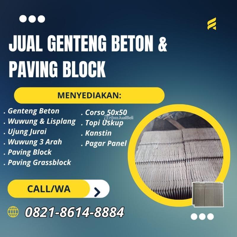 Genteng Beton Flat Murah - Malang