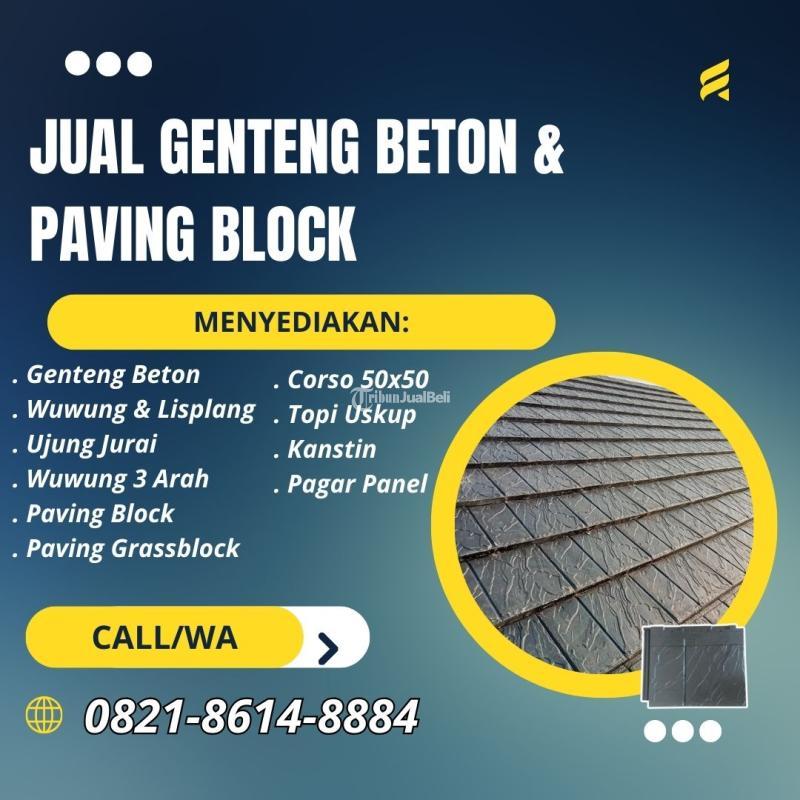 Genteng Beton Flat Murah - Malang